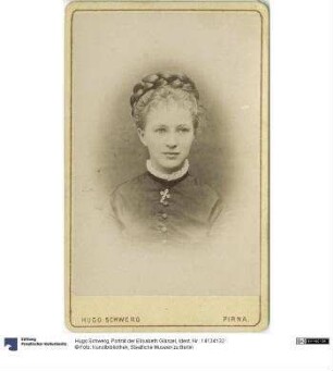 Porträt der Elisabeth Glänzel