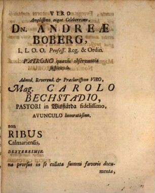 Declamator Romanus dissertatione graduali leviter delineatus