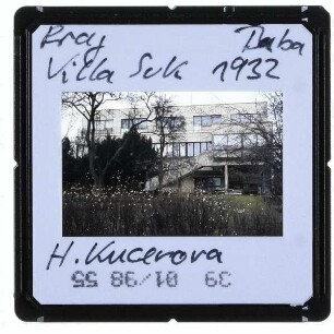 Prag, Werkbundsiedlung (Baba),Prag, Werkbundsiedlung/Baba, Haus Suk