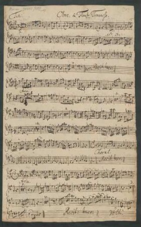 Oboe ou Flauto traverso