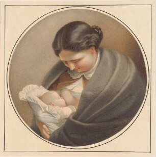 Stillende Mutter