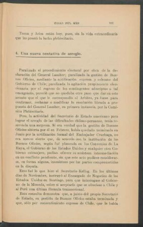 4 - Una nueva tentativa de arreglo