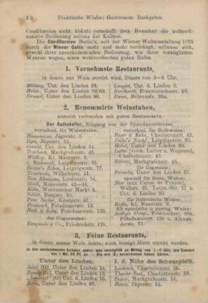 2. Renommirte Weinstuben