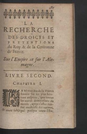 Livre Second.