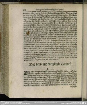 Das drey und dreyßigste Capitel
