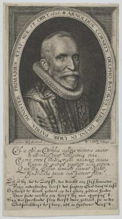 Bildnis des Arnoldus Cornely
