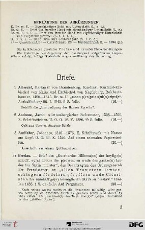 Briefe (Nr. 1-32