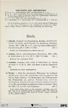 Briefe (Nr. 1-32