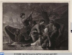 Tod des Herzogs Leopold von Braunschweig