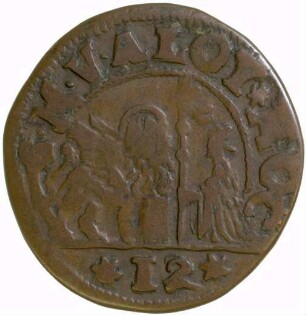 Münze, Soldo, 1700 - 1709