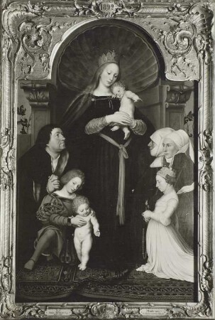Die Madonna des Basler Bürgermeisters Jakob Meyer zum Hasen : Meyer, Dorothea, geb. Kannegießer, Meyer, Magdalena, geb. Baer