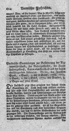 Berlinische Sammlungen. Bd.1.2.