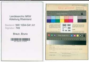 Entnazifizierung Bruno Braun , geb. 24.07.1895 (Polizeibeamter)