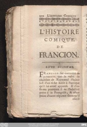 Livre Huitiéme.