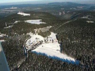 Waldhotel Schmücke bei Gehlberg, Schneekopf, Oberhof