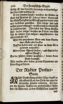 Der Richter Probier-Stein.