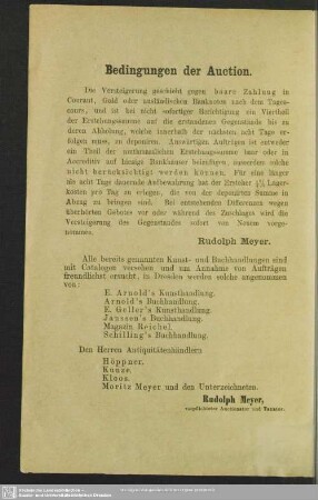 Zur gefälligen Beachtung