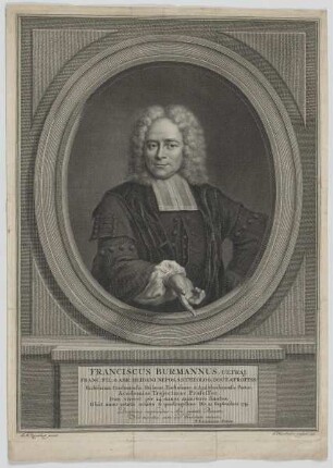 Bildnis Frans Burman (2) (auch: Franciscus Burmann)