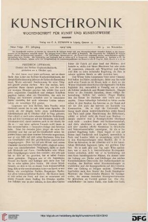 Heft 5 (20. November 1903)