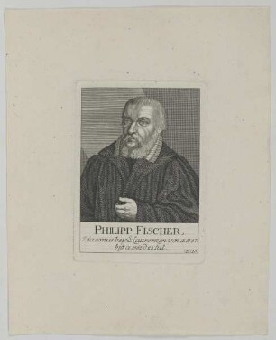 Bildnis des Philipp Fischer