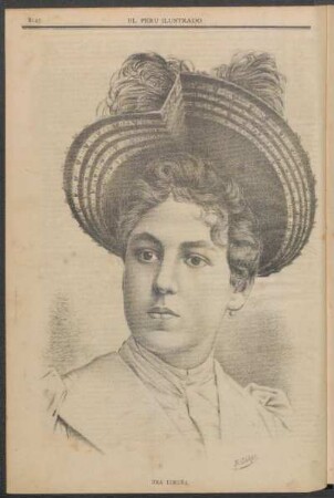 [Retrato de] Una limeña.