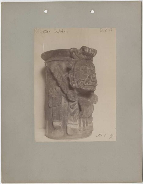 "Antiquities from San Salvador. Collection L. Adam."