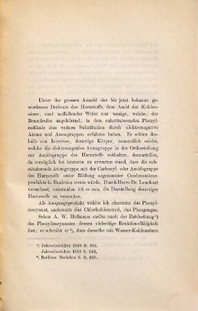 Einige substituierte Harnstoffe der aromatischen Reihe : Para- und Meta-Phenylencyanat. Inaug.-Diss.