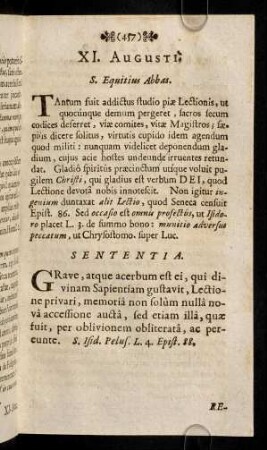 457-466, XI. - XV. Augusti