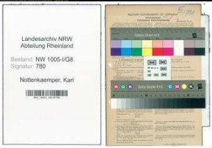 Entnazifizierung Karl Nottenkaemper , geb. 02.03.1894 (staedtischer Angestellter)