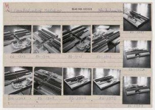 Modell: Fernbahnhof Malchow ("Bahnhof Berlin Nord"). Berlin, Hohenschönhausen, Malchow
