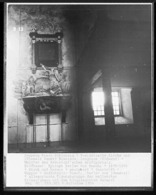 Epitaph Detlev von Rumohr
