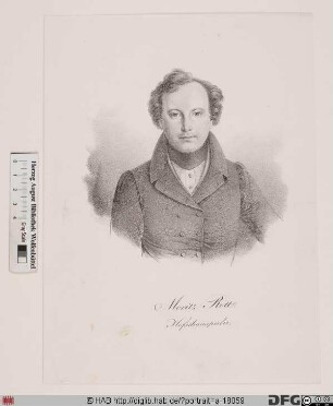 Bildnis Moritz Rott (eig. M. Rosenberg)
