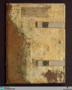 Hrabani Mauri expositiones in Hester und Iudith - Cod. Aug. perg. 75