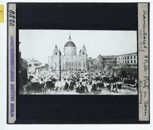 Rom, Petersplatz,Swanenburgh, Petersplatz in Rom (München BSGS 4965)