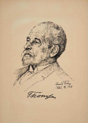 Bildnis von Gustav Friedrich August von Thomsen (1846-1920