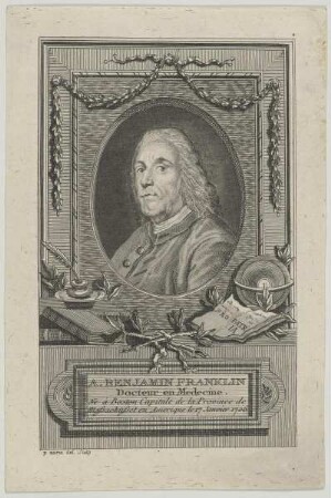 Bildnis des Benjamin Franklin