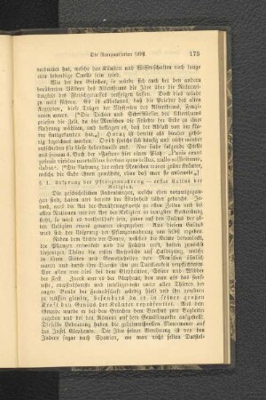 §.1 . Ursprung der Pflanzennahrung - erster Cultus der Religion.