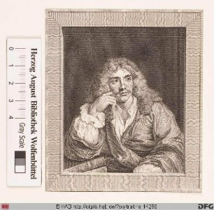 Bildnis Jean-Baptiste Poquelin, gen. Molière
