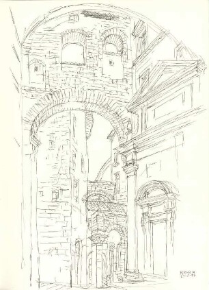 Perugia Aufgänge