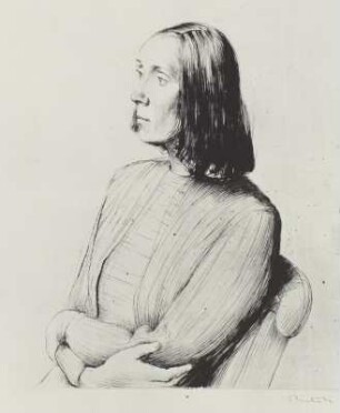 Drusilla Schröder mit verschränkten Armen