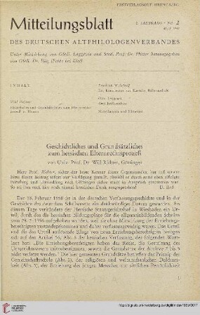 2: Geschichtliches und Grundsätzliches zum hessischen Elternrechtsprozess