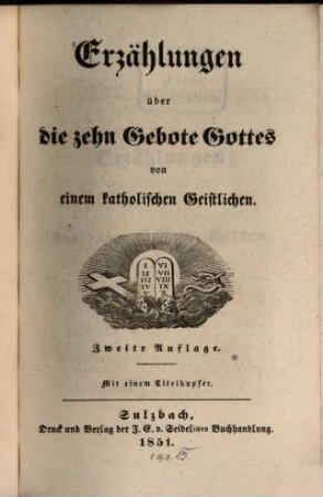 Erzählungen über die zehn Gebote Gottes
