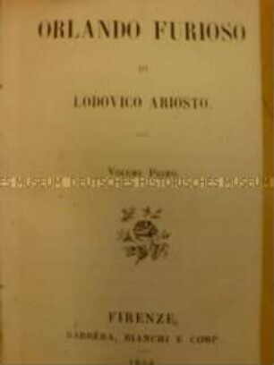 Ariost: Orlando Furioso