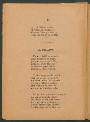 La traición