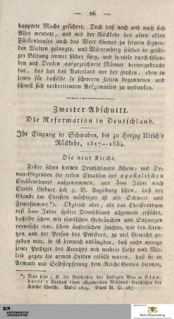 Zweiter Abschnitt