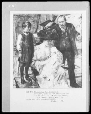 Der Künstler und seine Familie