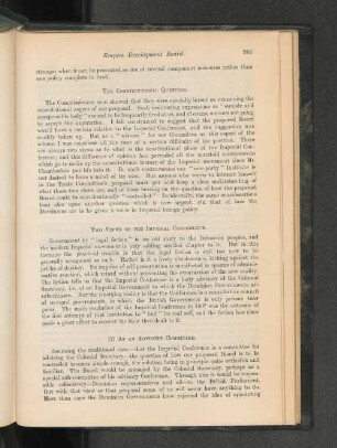 Two Views of the Imperial Conference.