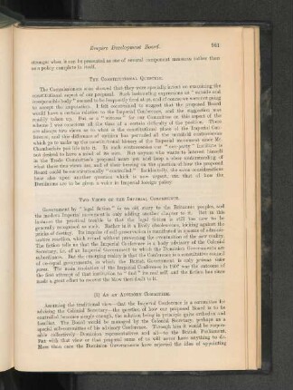Two Views of the Imperial Conference.