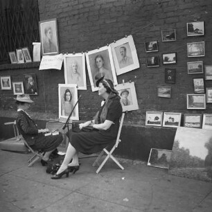 Künstlerwoche : New York, Manhattan, Greenwich Village, Künstlerwoche