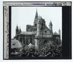 Straßburg, Münster : Ostansicht